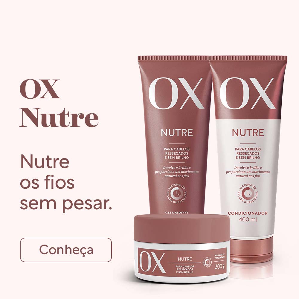 Miniatura Shampoo OX Cosmeticos Nutre 200ml