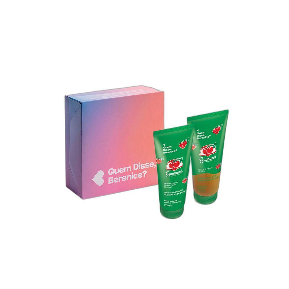 Miniatura Combo Guaraná Antarctica: Sabonete Líquido Corporal 200ml + Loção Corporal 200ml