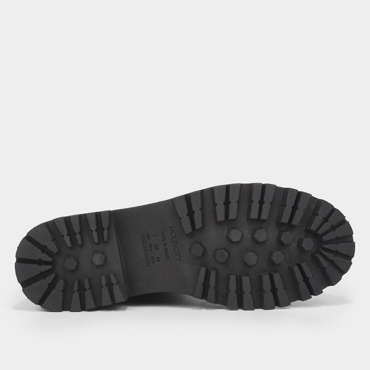 Bota Mooncity Cano Alto Feminina Preto - 34
