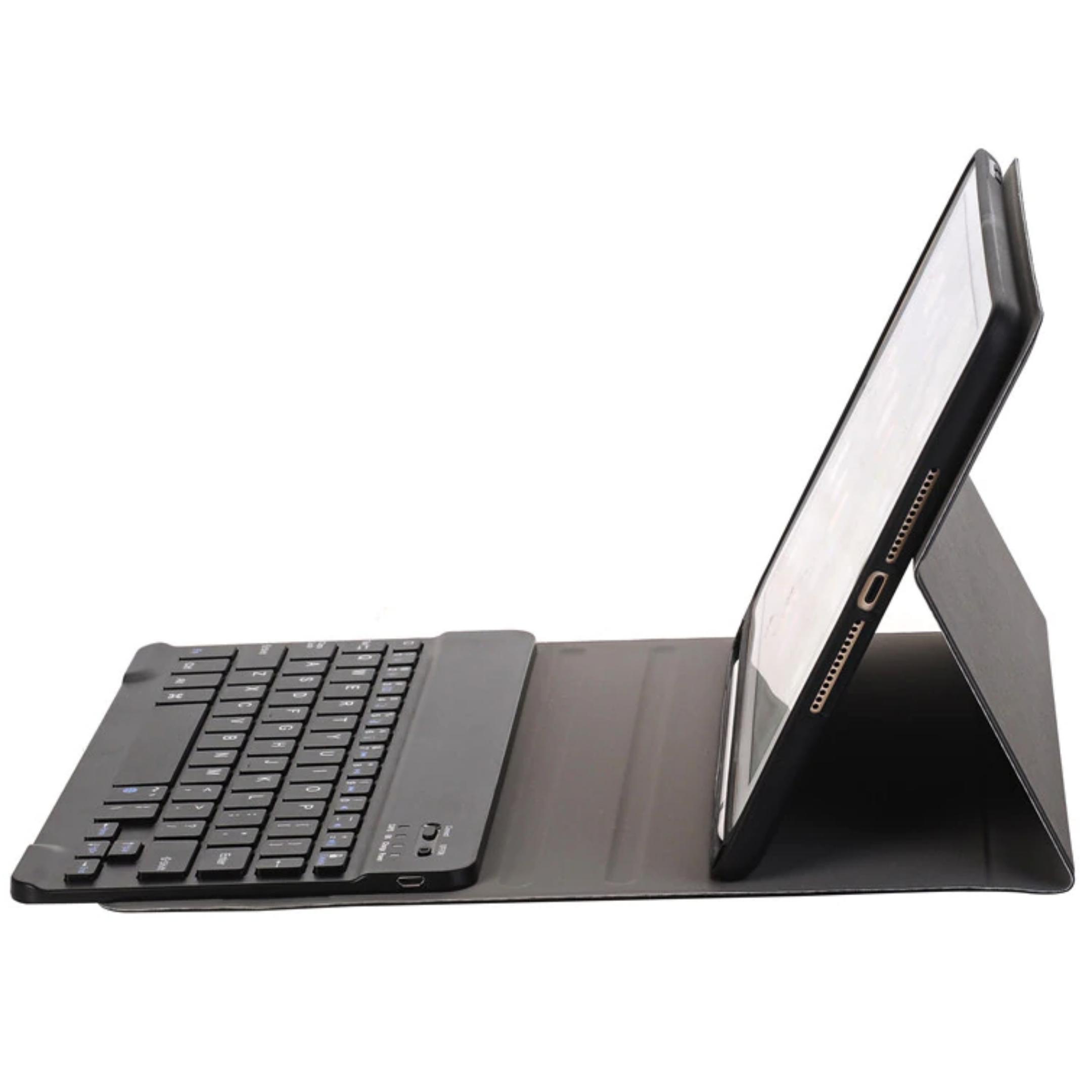 Miniatura Capa Case Ipad 7 10.2 2019 Com Teclado Bluetooth Slot Caneta