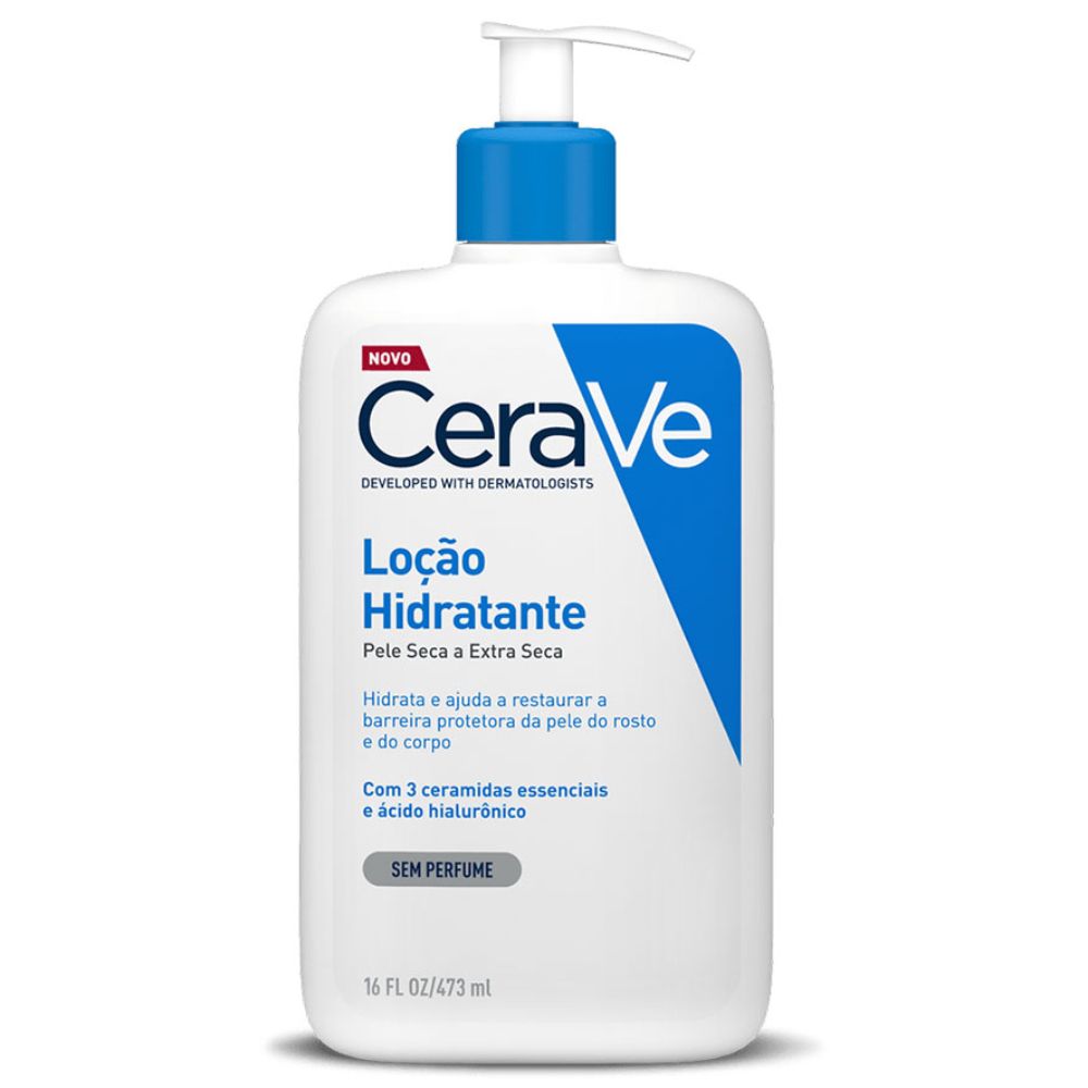 Miniatura Cerave Loção Hidratante pele Seca A Extra Seca sem Perfume 473ml + Ganhe Desconto de 60% 2° Unidade
