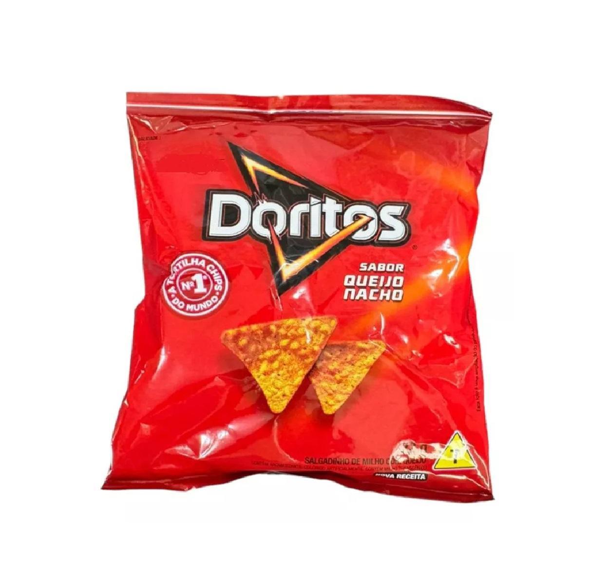 Miniatura Salgadinhos Elma Chips Doritos Caixa Com 10 De 22G