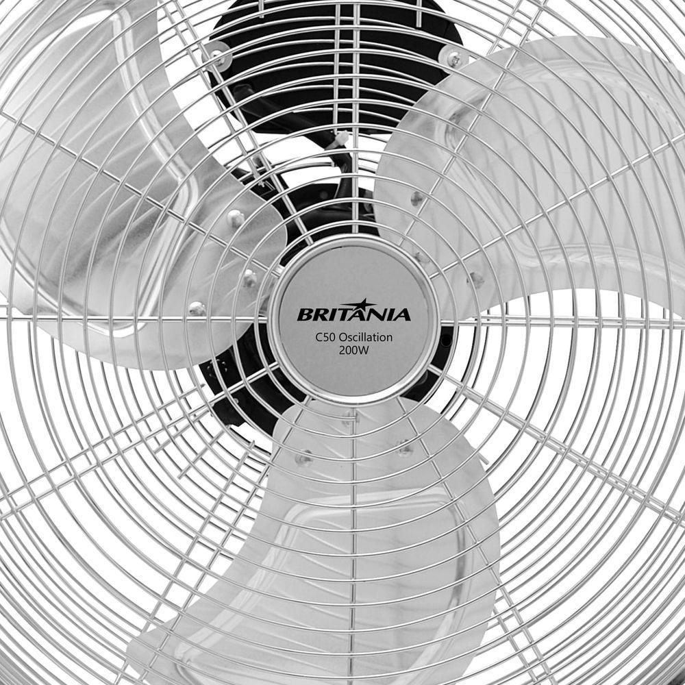 Miniatura Circulador De Ar Britânia C50 Oscillation 127v