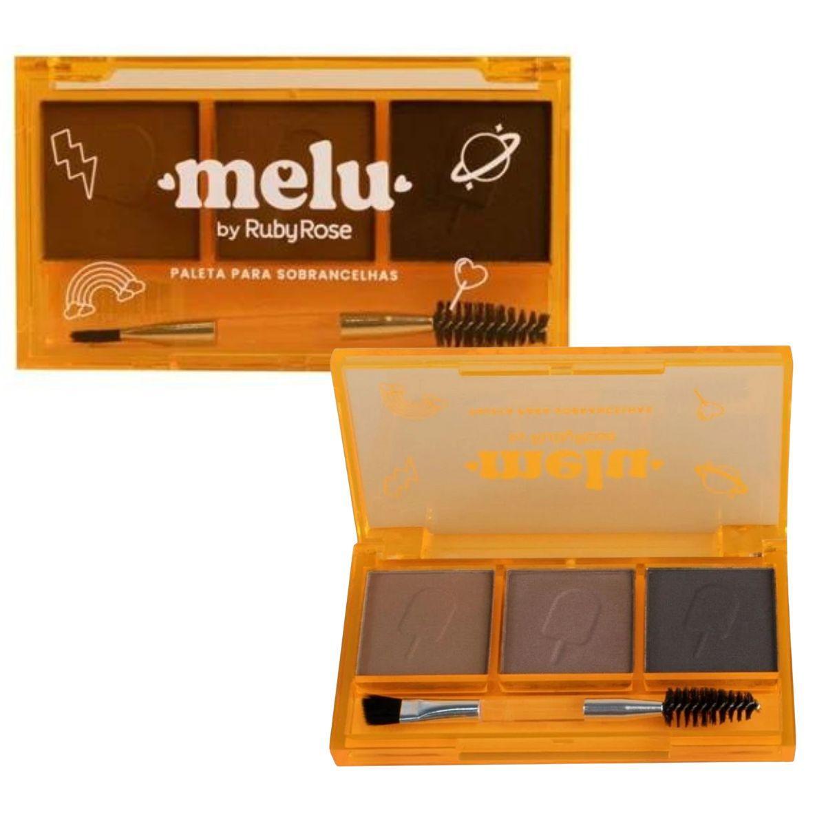 Miniatura Paleta Para Sobrancelhas Melu By Ruby Rose Cor 02 Hb-571 7G