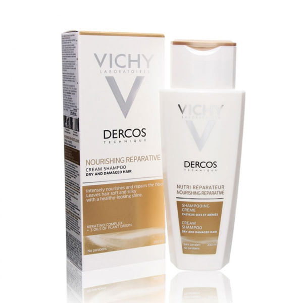 Miniatura Dercos Shampoo Nutri-Reparador Vichy Shampoo Hidratante 200M