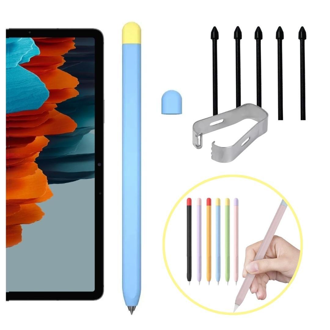 Miniatura Capa Para S-Pen Galaxy S7 Sm-T870 + Kit 5 Pontas Extras