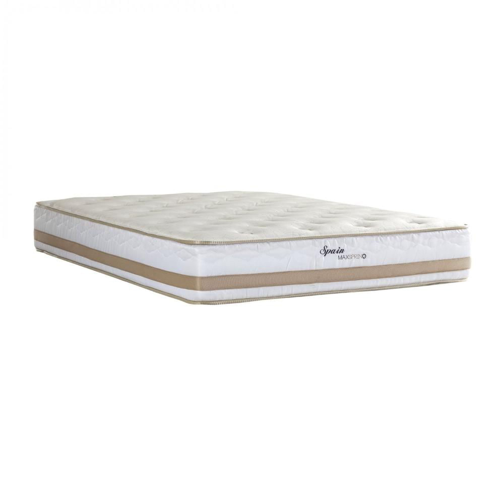 Miniatura Colchão Mola Maxspring 1380x1880x270 mm Meca Spain Maxspring ONE S.pillow Herval Bege/Branco