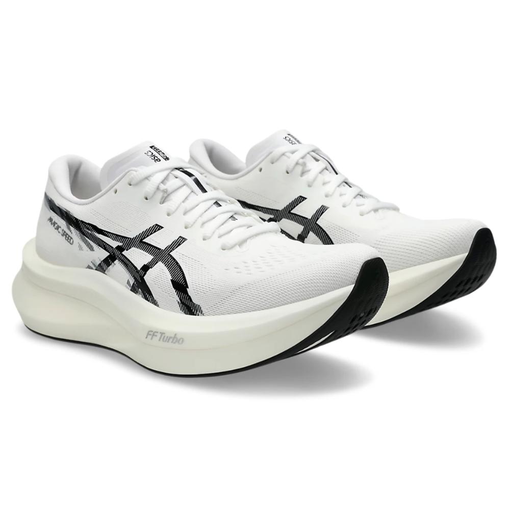 Miniatura Tênis Asics Magic Speed 4 Feminino BRANCO/PRETO - 34
