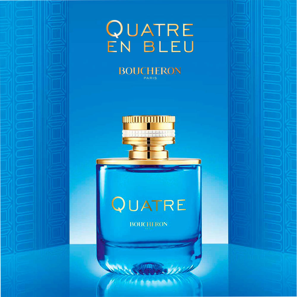 Miniatura Quatre Em Bleu Boucheron – Perfume Masculino – Eau de Parfum 50ml