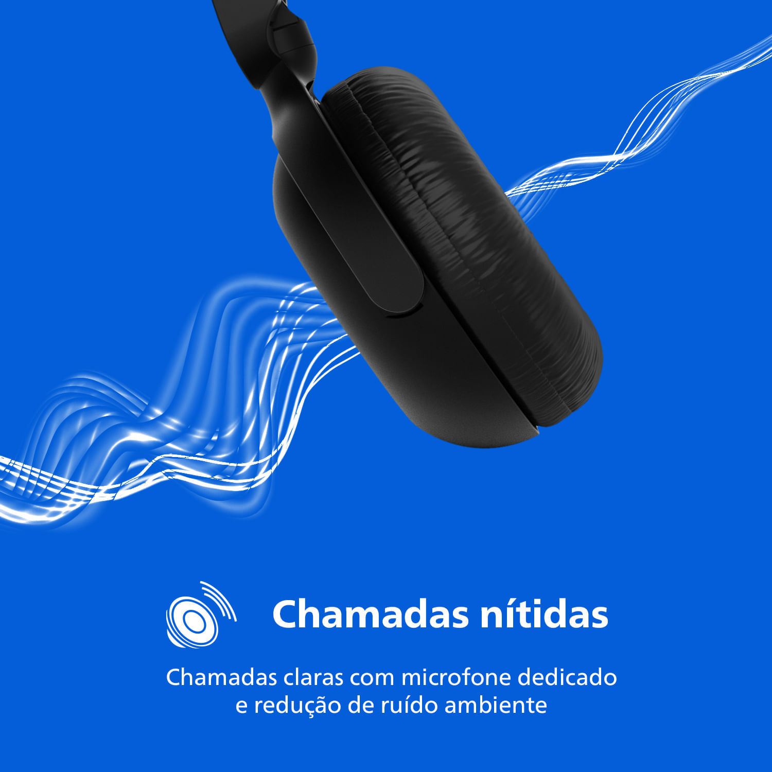 Fone de Ouvido Philips Bluetooth Headphone Preto - TAH2209BK/00