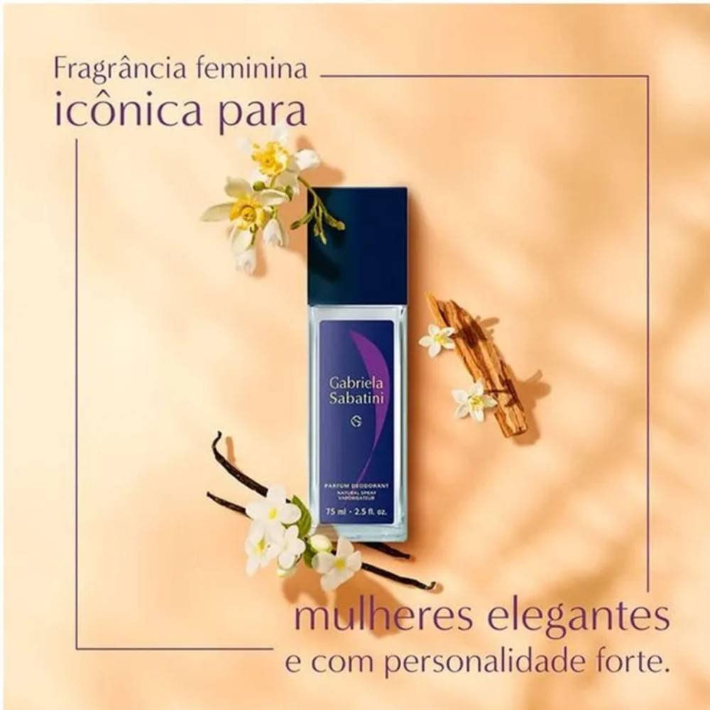Miniatura Body Splash Gabriela Sabatini 75ml