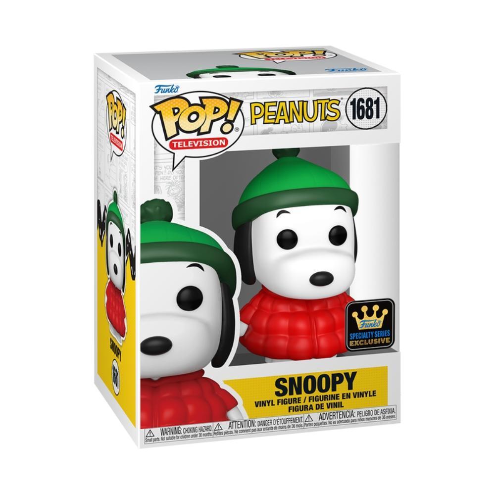 Miniatura Boneco Funko Pop Snoopy - Snoopy De Jaqueta