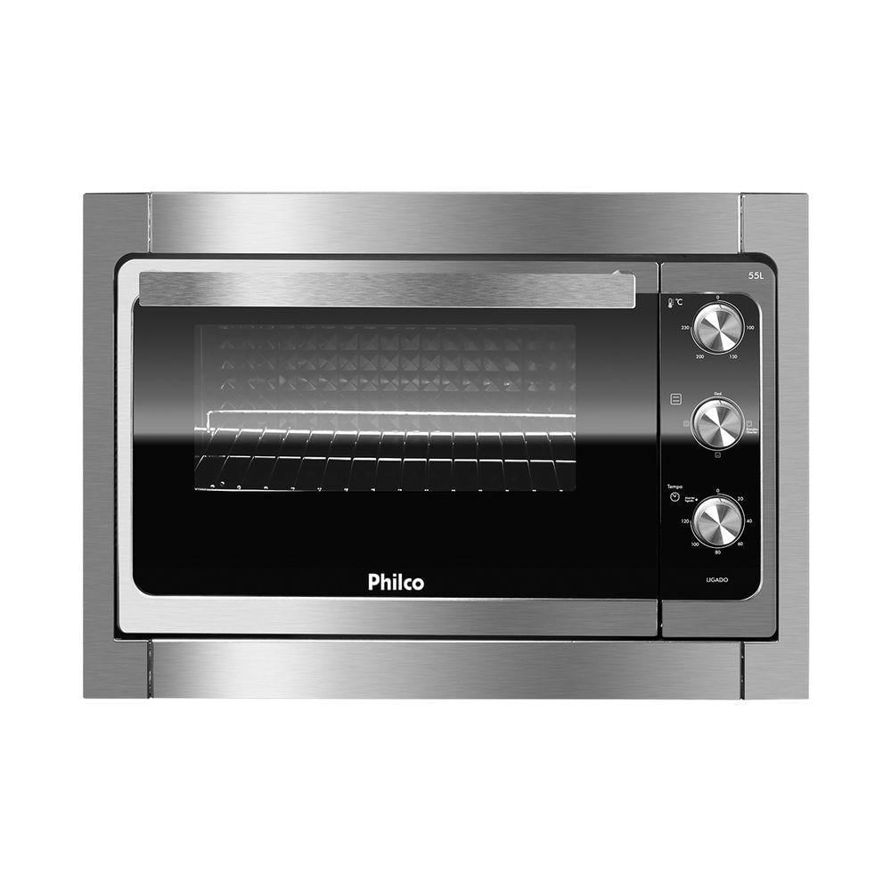 Miniatura Forno Elétrico De Embutir Philco Pfe55E Esmaltado 55L - 110V