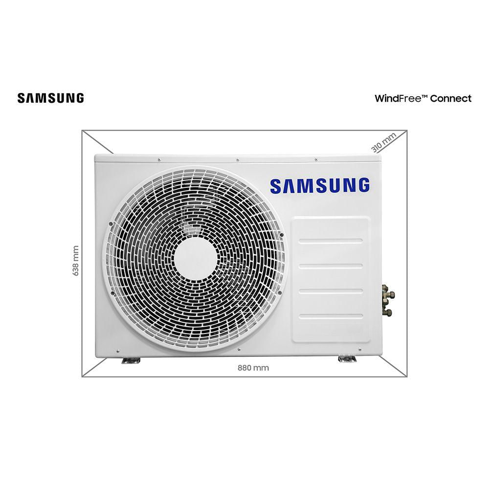 Ar Condicionado Split Inverter Samsung WindFree Connect 22000 BTUs Frio 220V AR24BVFAAWKXAZ 220v