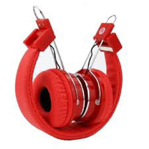Miniatura Fone De Ouvido B05 Wireless Mp3 Fm Bluetooth Vermelho