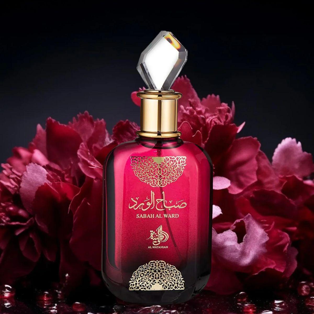 Miniatura Perfume Árabe Sabah Al Wataniah Al Ward Edp 100Ml