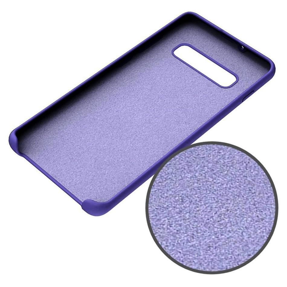 Miniatura Capa Case Samsung Galaxy S10E Silicone Protective Cover Roxa