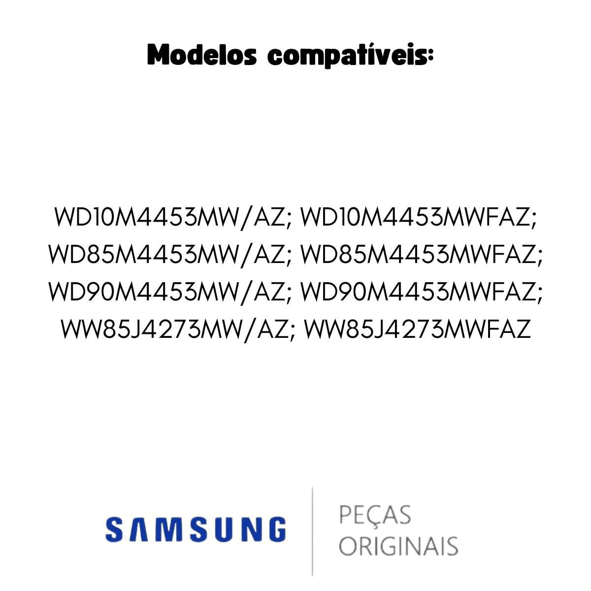 Miniatura Puxador Da Porta Lava E Seca Samsung Wd10M4453Mw Wd85M4453Mw