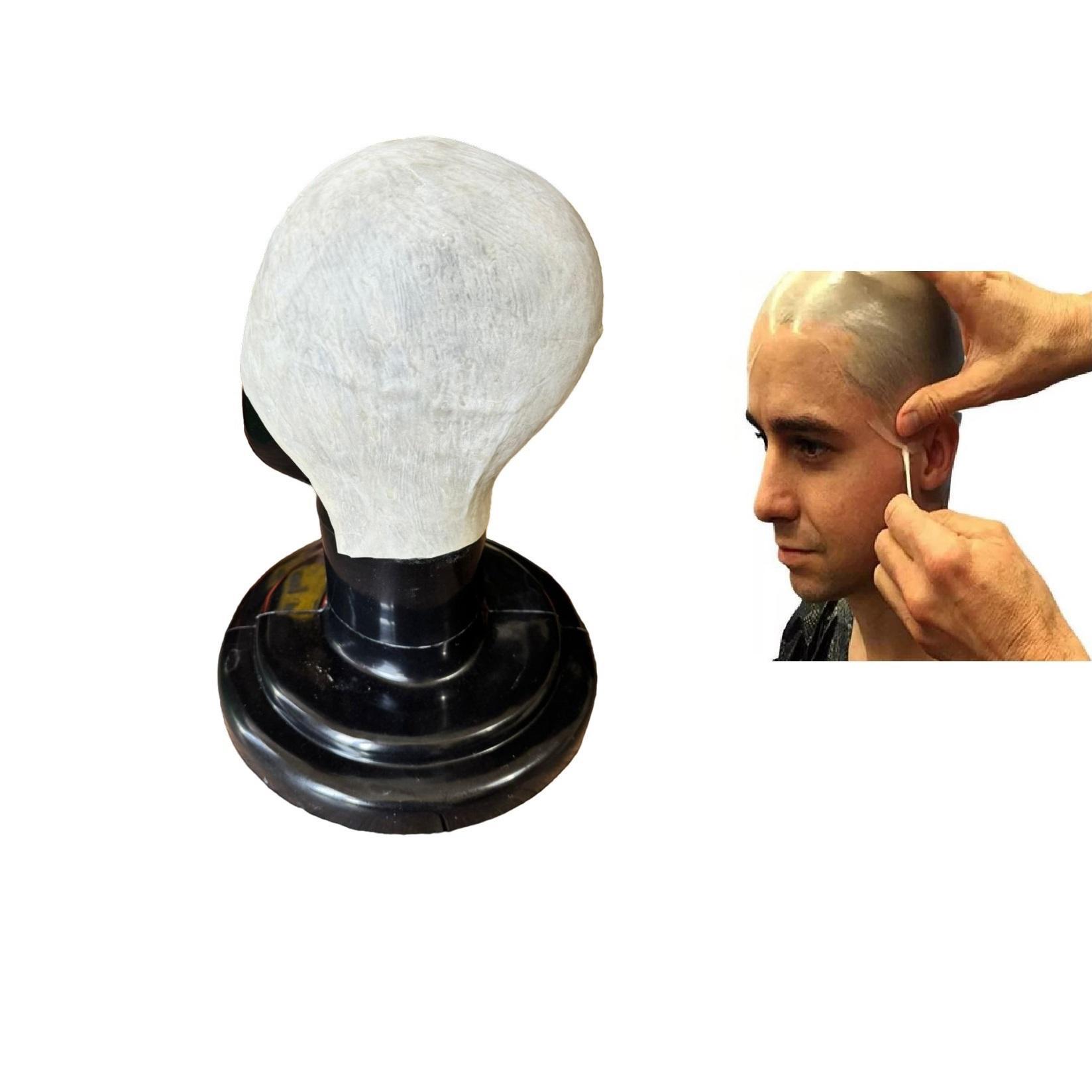 Miniatura Careca Falsa De Latex Confecção Própria Fantasia Festa