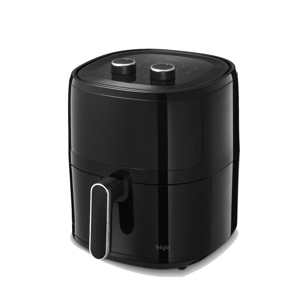 Miniatura Fritadeira Elétrica Air Fryer Elgin Space 5 5L 1700W Preto 127V