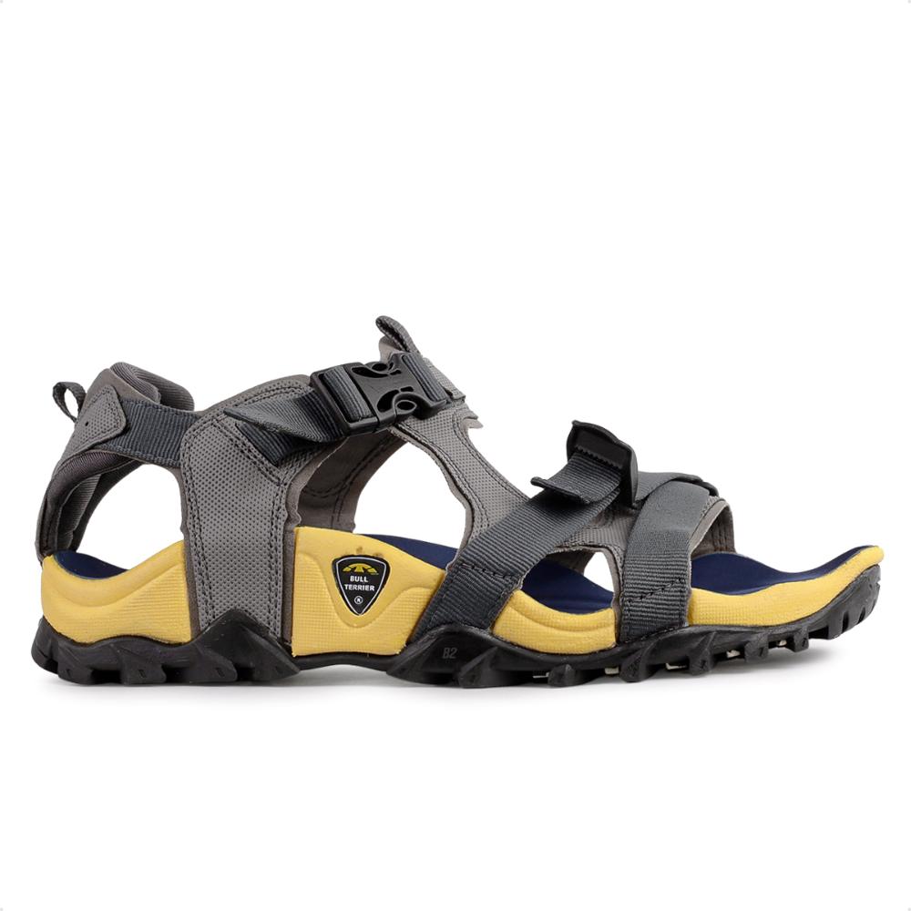 Miniatura Sandália Bull Terrier Aqualand II Unissex Cinza / Amarelo - 37