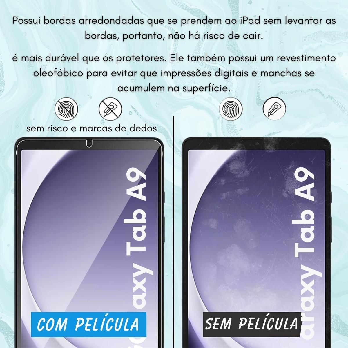 Película De Proteção Para Tablet Samsung A9 8.7 X115 X110
