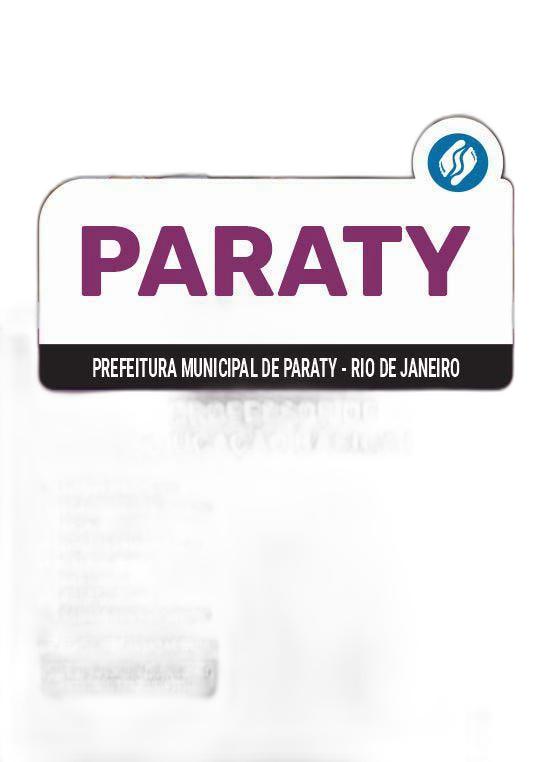 Miniatura Apostila Prefeitura Paraty Rj 2024 Professor Educação Básica