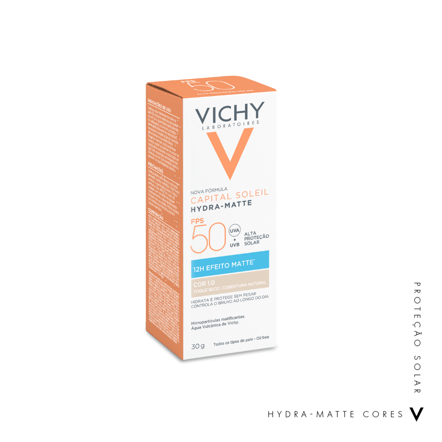 Miniatura Vichy Capital Soleil Hydra-Matte FPS 50 Cor 1.0 - Protetor Solar 30g