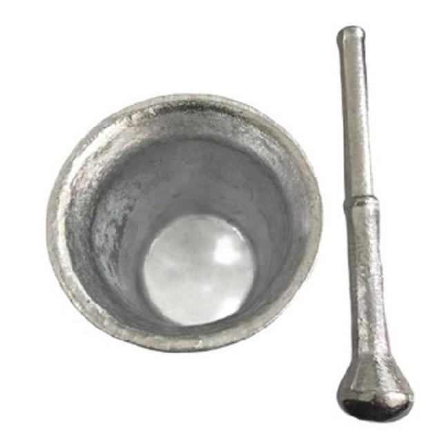 Miniatura Espremedor Suco Laranja Limão Pilão Socador Alho Alumínio