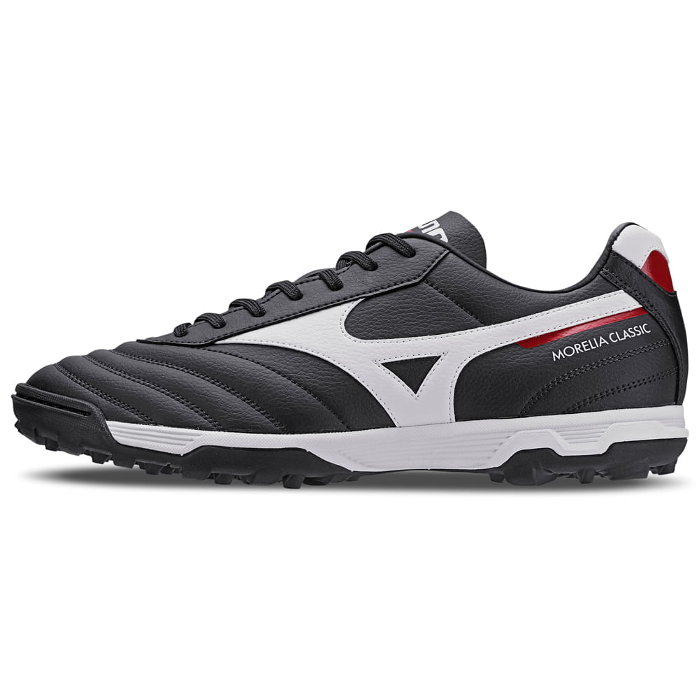 Miniatura Chuteira Society Masculina Mizuno Morelia Classic AS 38 Preto