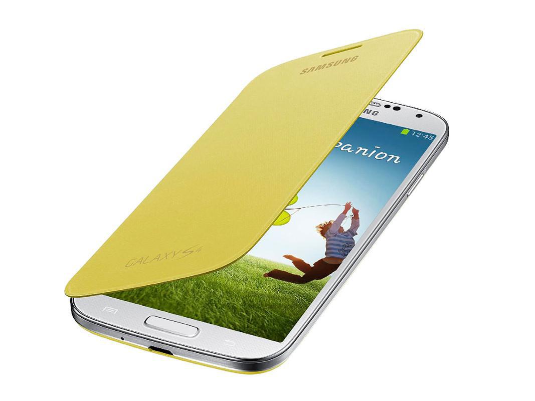 Miniatura Capa Capinha Samsung Galaxy S4 I9005 Flip Cover - Amarela
