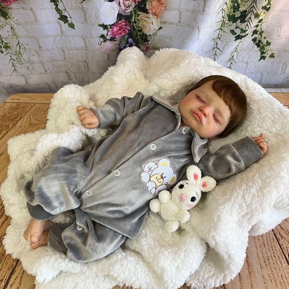 Miniatura Bebê Reborn Hiper Realista Rosali Menino
