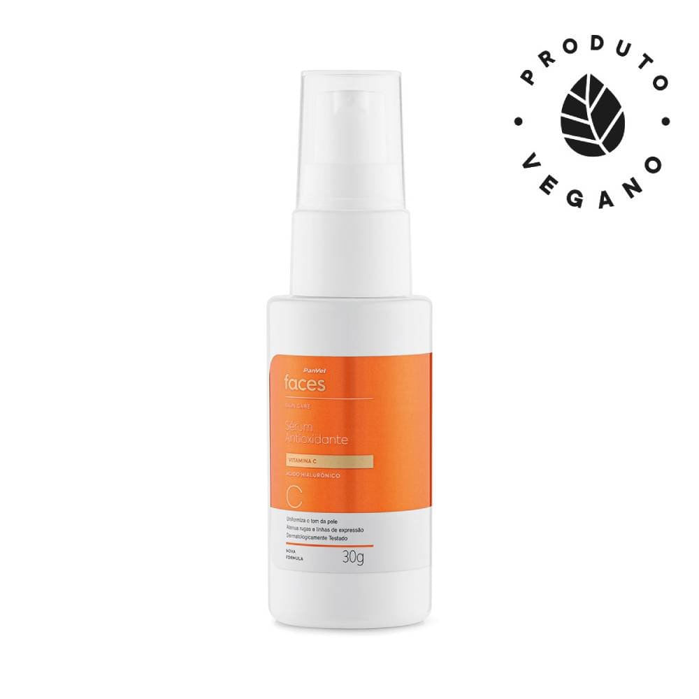 Miniatura Serum Facial Antioxidante Panvel Faces Skincare Vitamina C 30g