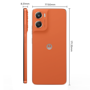 Smartphone Motorola Moto g06 4G Tela 6,9” 128GB Câmera 50MP Laranja
