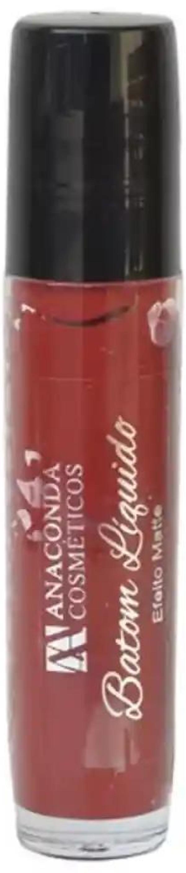 Miniatura Batom Liquido Intense Carmin Anaconda 6Ml