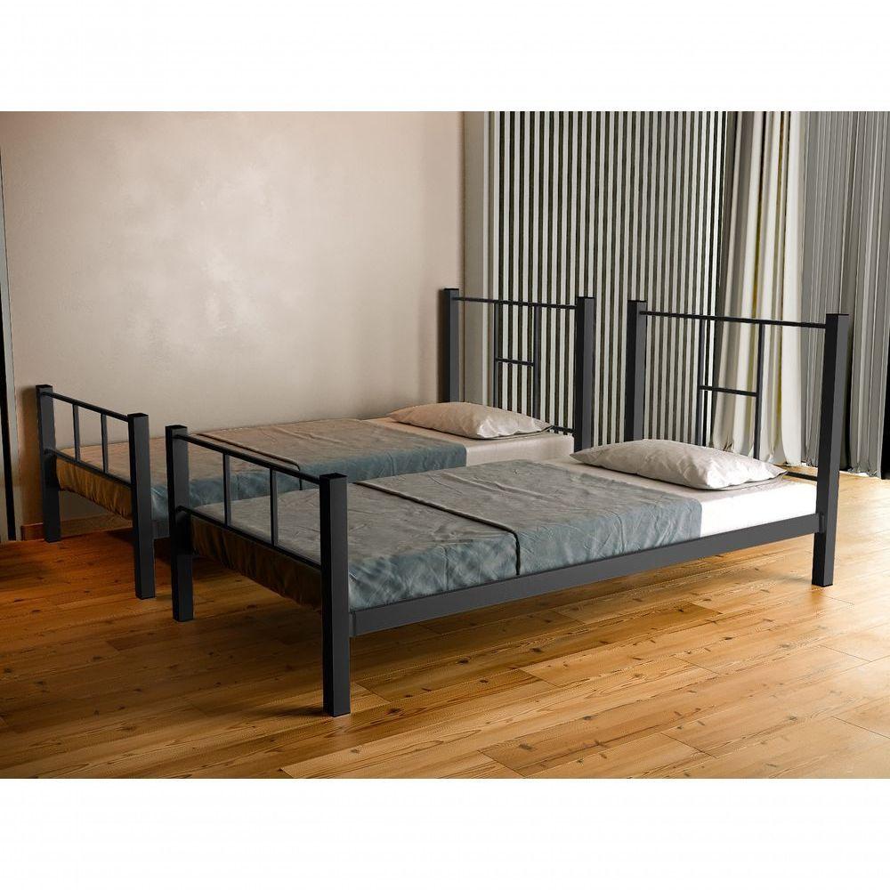 Beliche Em Aço Atenas 2 Camas- Preto Cor:preto