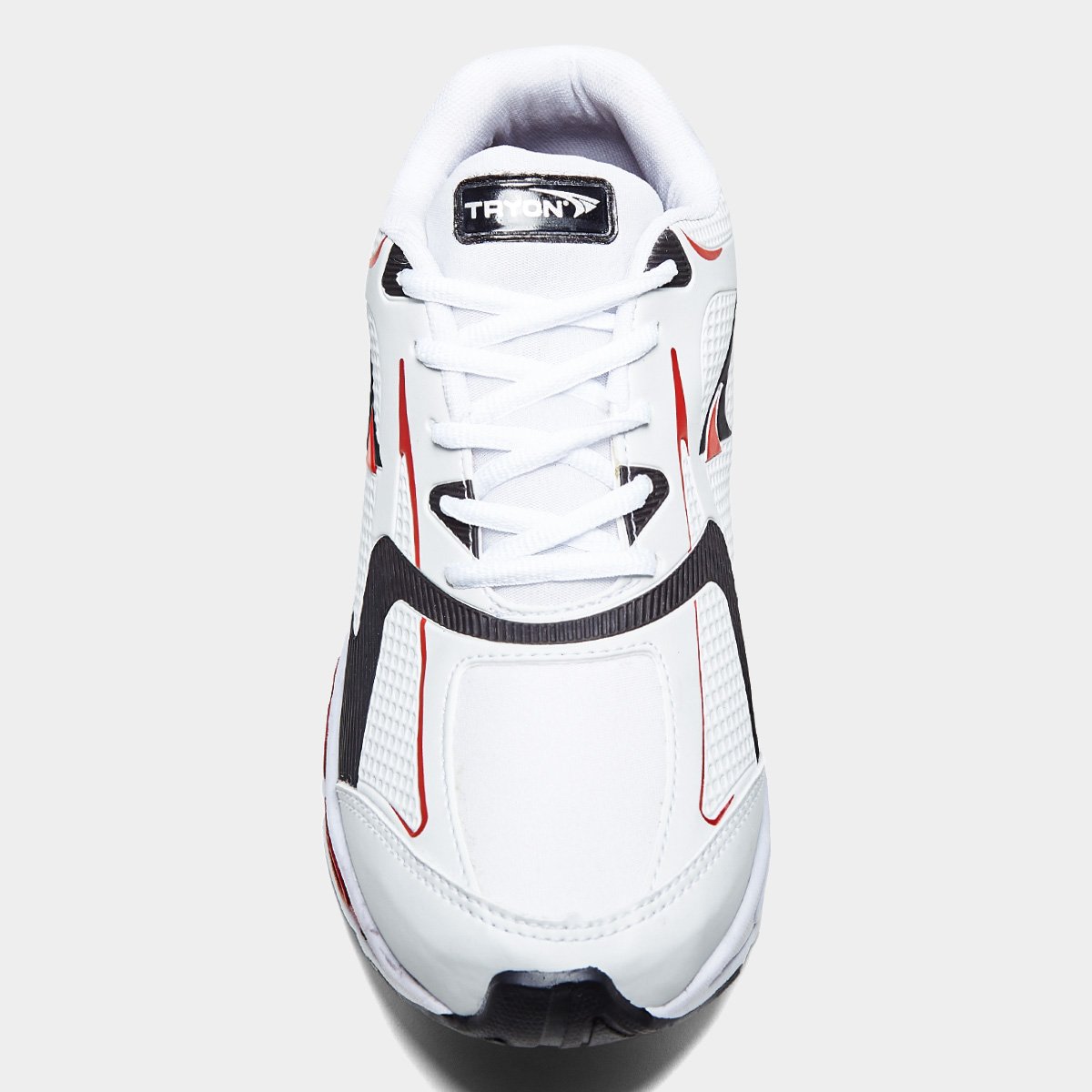 Miniatura Tênis Tryon Impacto Masculino Branco+Vermelho - 39