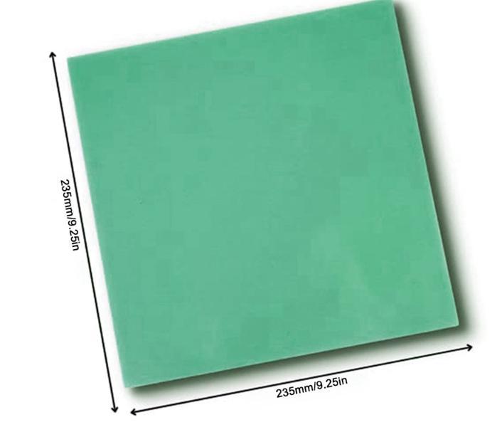 Miniatura Base Fibra De Vidro Fr4 235X235Mm Para Mesa Creality Ender 3