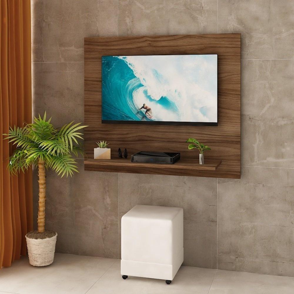 Miniatura Painel Suspenso Para TV Até 32 Polegadas 90x78cm Nogal