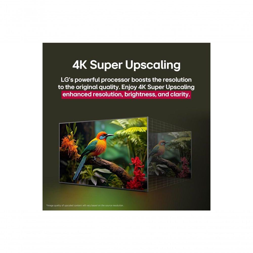 Smart TV LG UHD AI 4K 55 UA75 Processador &alpha;7 Gen8 e Tecnologia 2025 55UA7500PSA.BWZ Bivolt