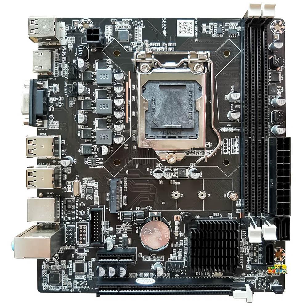 Miniatura Placa Mãe Goldentec Gt-H61 M.2 Para Intel 1155 Ddr3