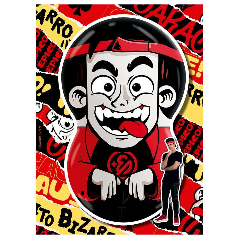 Quebra-Cabeça 60 Peças Enaldinho Imagem Surpresa