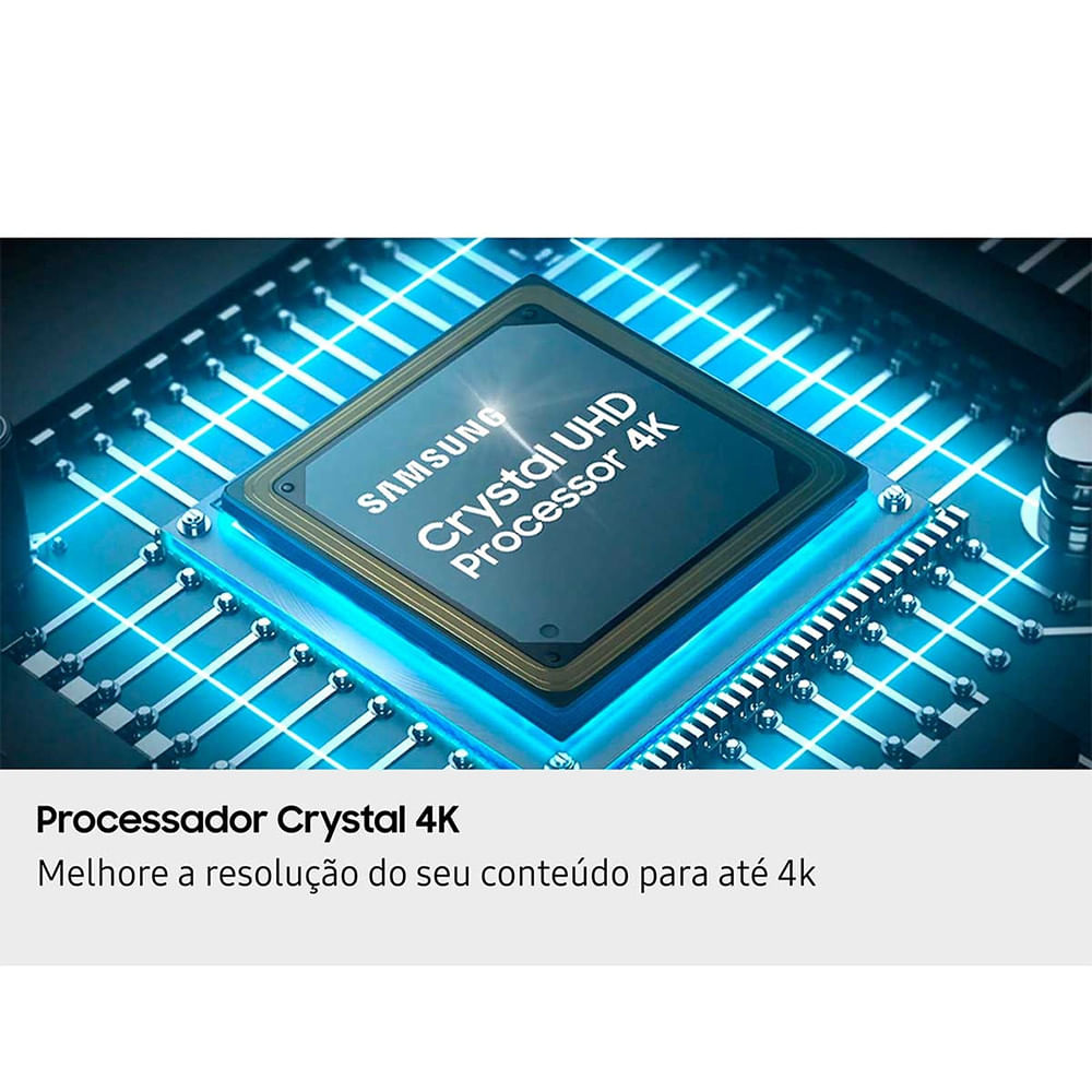 Smart TV 58 Polegadas Samsung U8500F Crystal UHD 4K 2025 Xbox Cloud Gaming Canais Gratuitos 7 Anos de Atualização AI Energy Mode Alexa integrada Preto - Bivolt