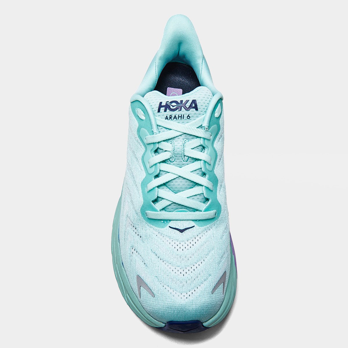 Miniatura Tênis Hoka Arahi 6 Feminino Verde água - 36
