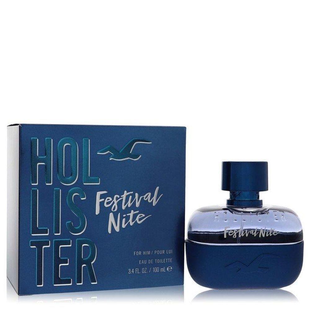 Miniatura Perfume Masculino Hollister Festival Nite 100 Ml Eau De Toilette