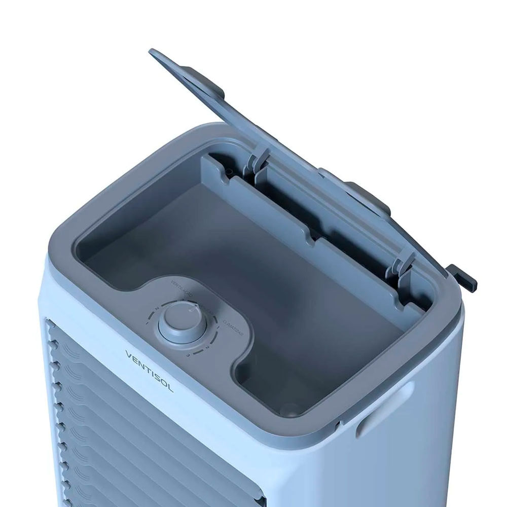 Climatizador Clin16-01 BR/CZ 16 Litros 130w Nac Ventisol Branco com Cinza - 110V