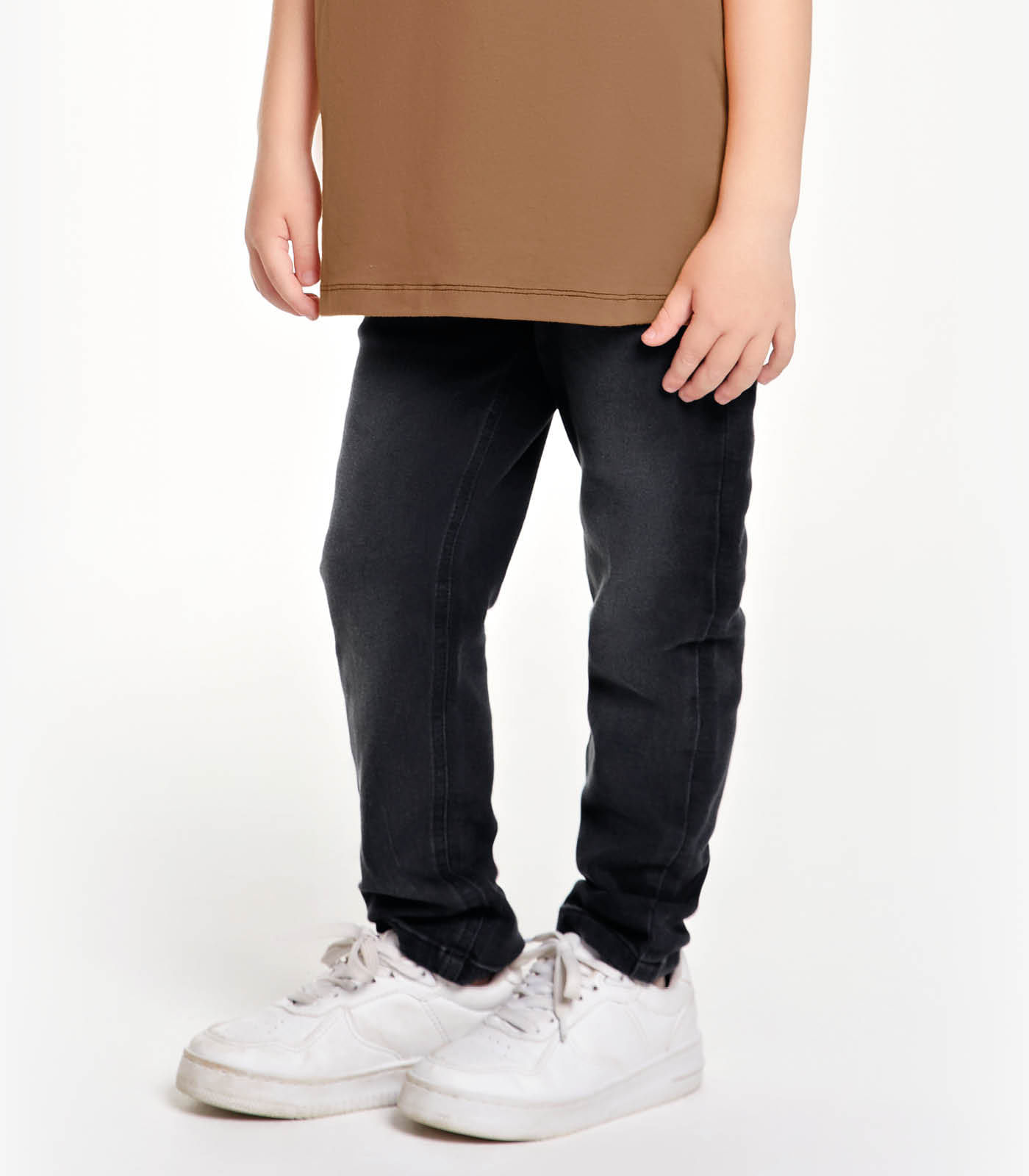 Miniatura Calça Jeans Infantil Masculina Trick Nick Preto 4