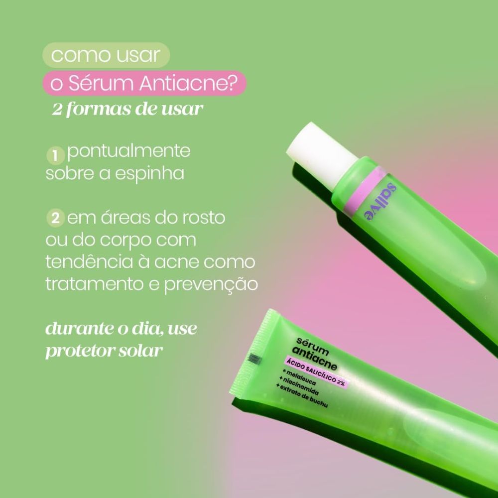 Miniatura Serum Antiacne Sallve 35 Gramas