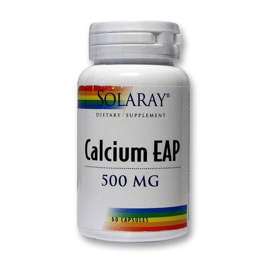 Miniatura Calcium Eap Aep 500Mg  60 Cápsulas Solaray