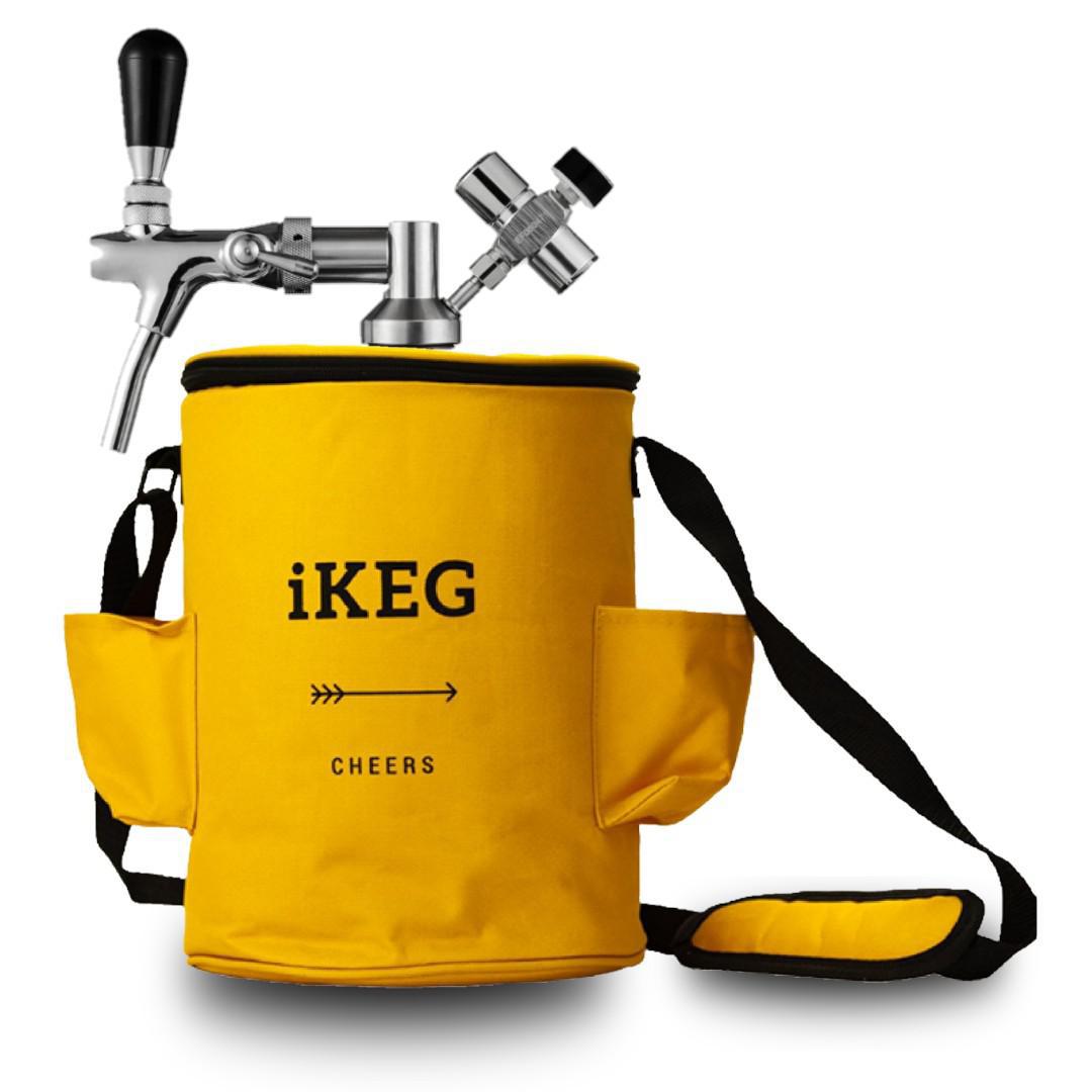 Miniatura Kit Chopeira Ikeg Vacum Black 4 Litros + 10 Cápsulas + Bolsa